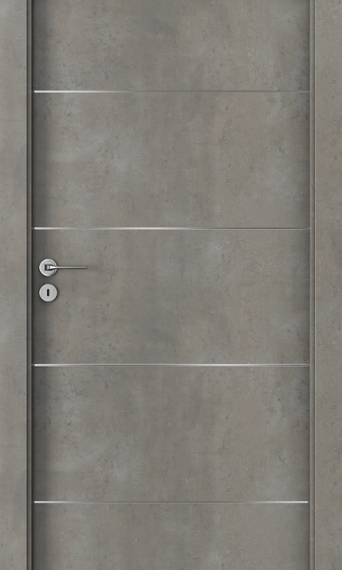 Portas painel revestimento sintético - Série LINE E.1