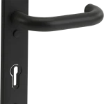 Puxador técnico MINI PLUS preto com espelho comprido